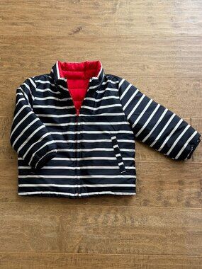 GAP reversible puffer jacket (sz 12-18 months)